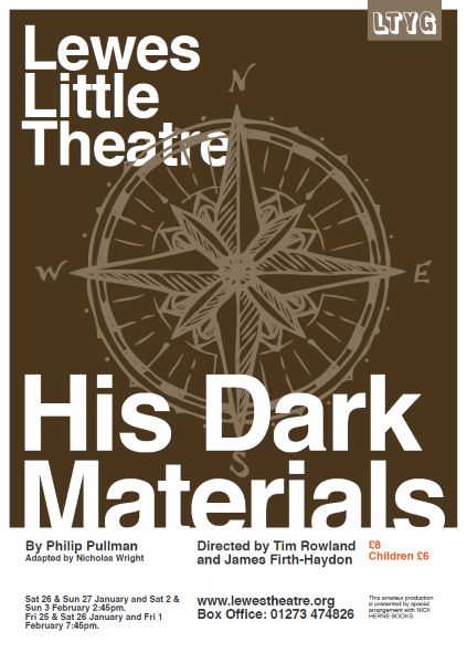 His Dark Materials Part One Philip Pullman Lewes Theatre Youth Group 2019