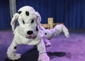 Rex the dog in Robinson Crusoe performed by one of our youngest cast members