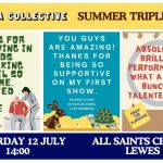 Summer Triple Bill Successful Performances Drama Lewes Hassocks
