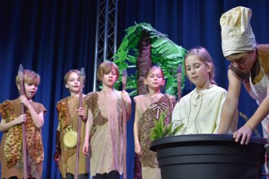 drama junior club treasure island robinson crusoe theatre