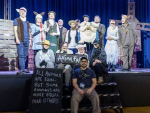 Cast of Animal Farm 2026 - Lewes Drama Collective