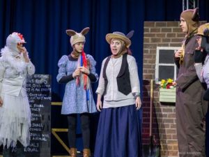 Clover and the animals share their thoughts - Animal Farm 2026 - Lewes Drama Collective
