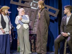 Squealer gives orders - Animal Farm 2026 - Lewes Drama Collective