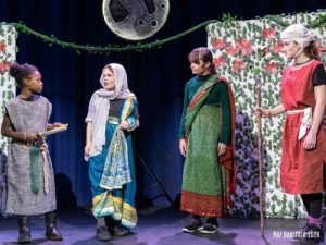 Villagers discuss and conspire against Mowgli - Drama Collective - Lewes - February 2026