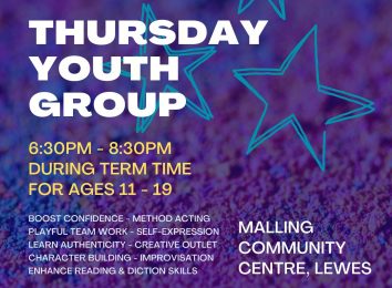 square Lewes Drama Collective Thursday Youth Group 2023